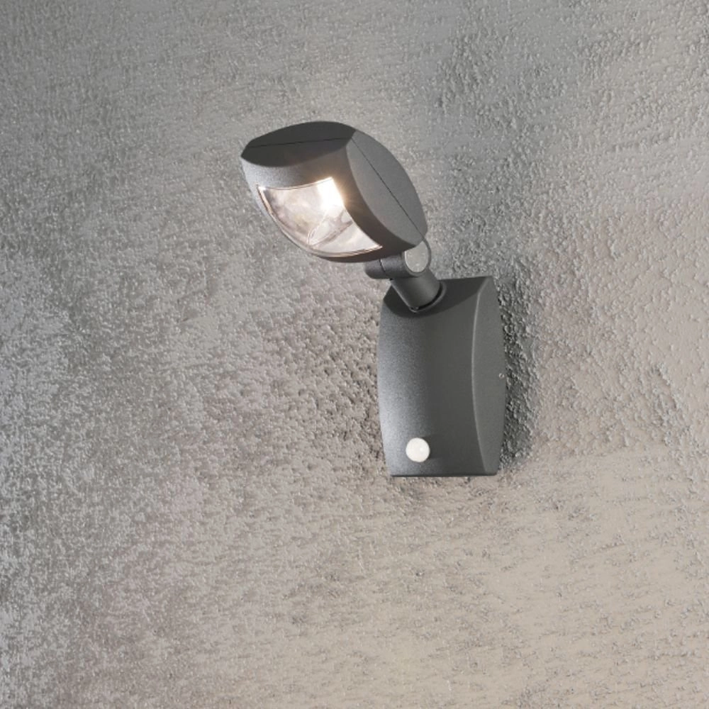 Projecteur à LED Latina avec capteur de mouvement KonstSmide 7318307937374
