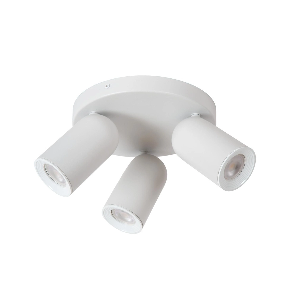 Projecteur de plafond Punch Blanc à 3 lumières