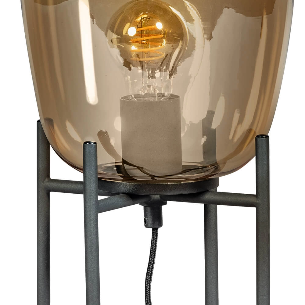 Lampe d'intérieur Benn Gold noir avec de l'or ETH 8720195303015