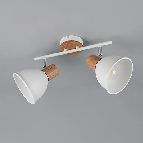 Lampe de plafond Delume Double blanc Trio 4017807672251