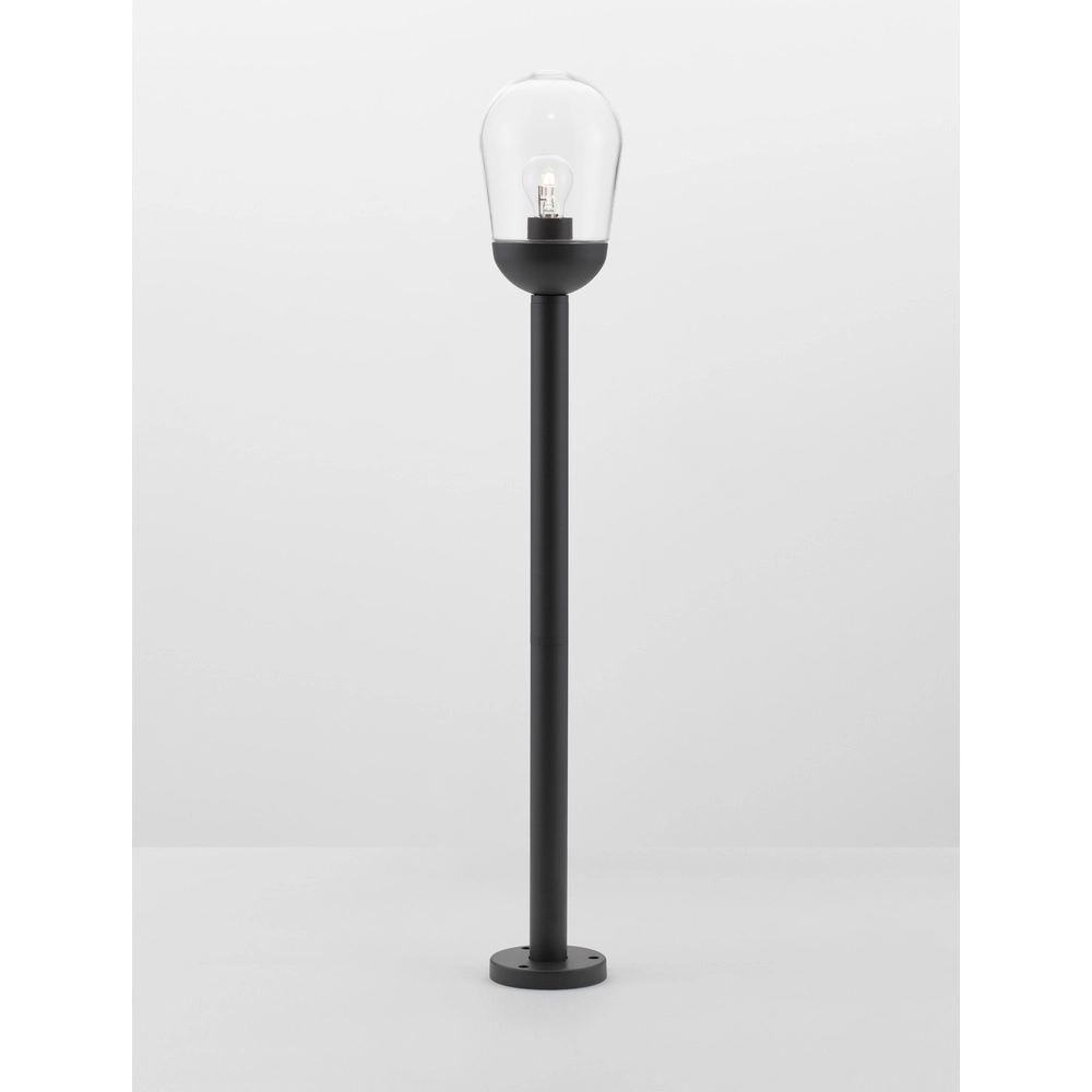 Lampe de jardin Omika gris 97cm