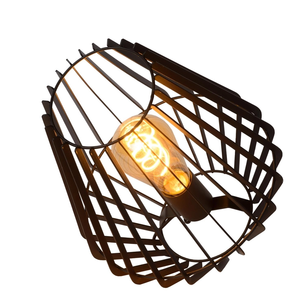 Lampe de table Reda Noir Lucide 5411212782496