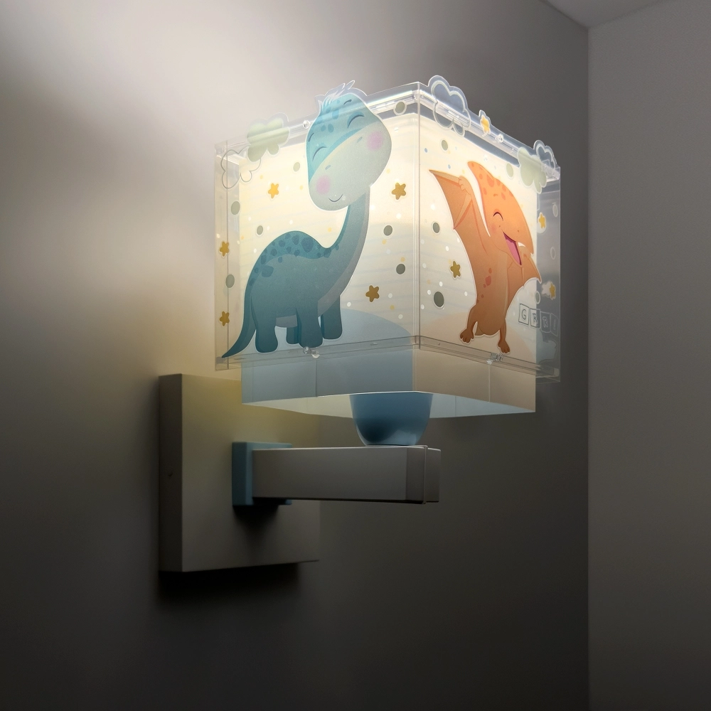 Applique murale Baby Dinos bleu Dalber 8420406634593