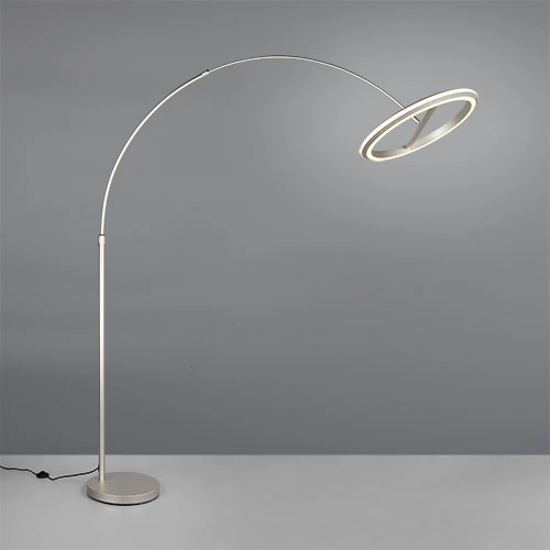 Lampe de pied Amador nickel Trio 4017807688184