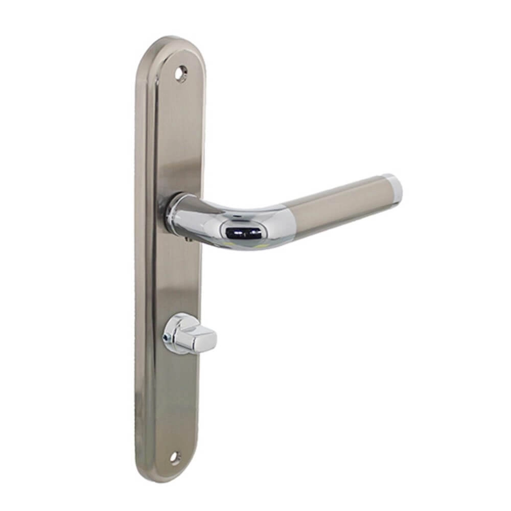 Poignée de porte classique Agatha Fermeture WC 63/8 chrome