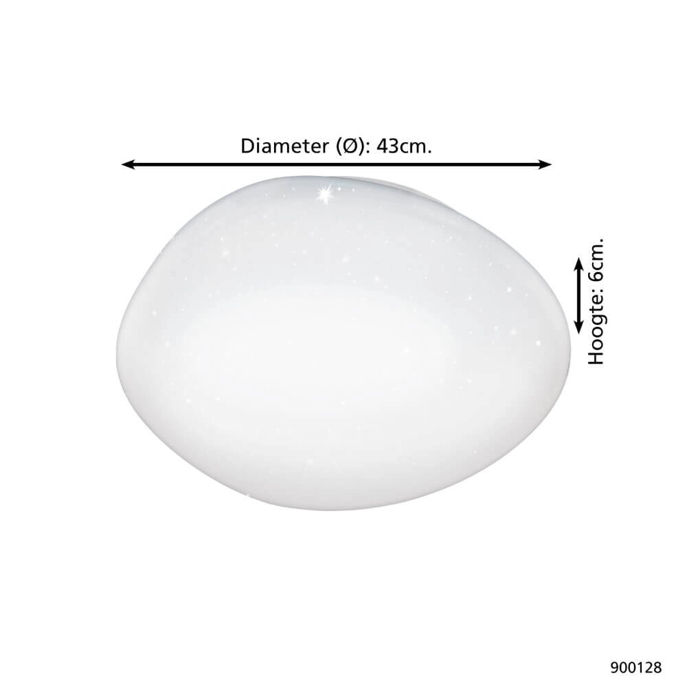 Plafonnier Zigbee Sileras-Z Ø43cm Eglo 9008606226054