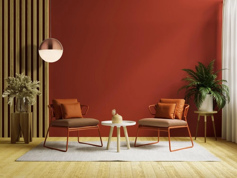 Lampe suspendue 1 lumière Marbles Cuivre rouge Searchlight 5053423223353