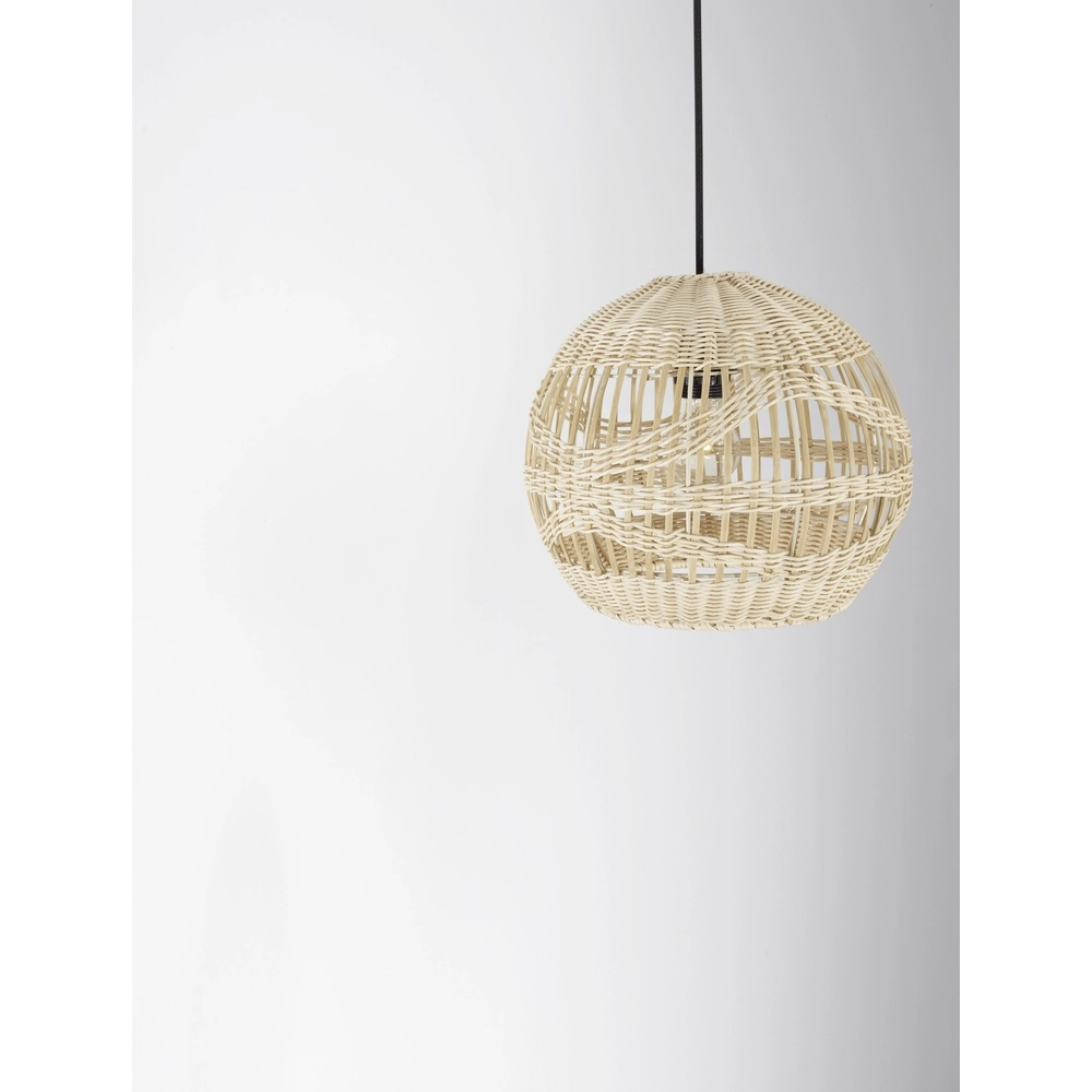 Suspension en rotin Marlo Boule Ø 30cm Lyora 5212017438829