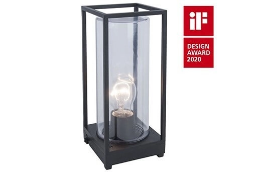 Lampe de table Flair prix point rouge noir