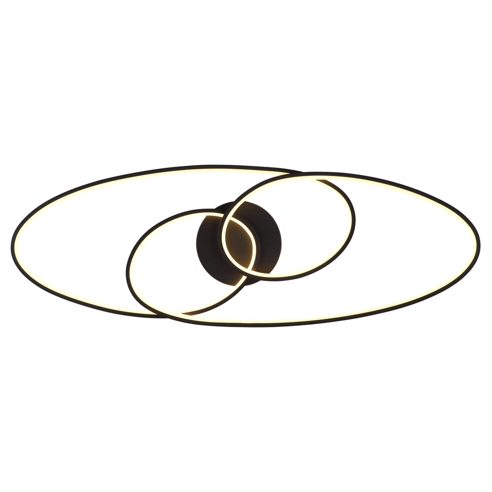 Lampe de plafond à design Spira Noir Globo 9007371569465