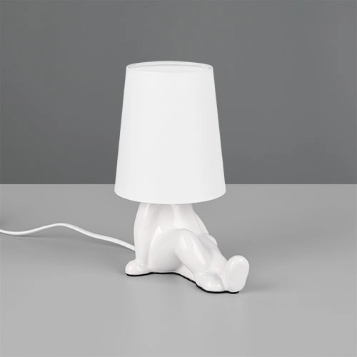 Lampe de table Huma Blanc Trio 4017807682540