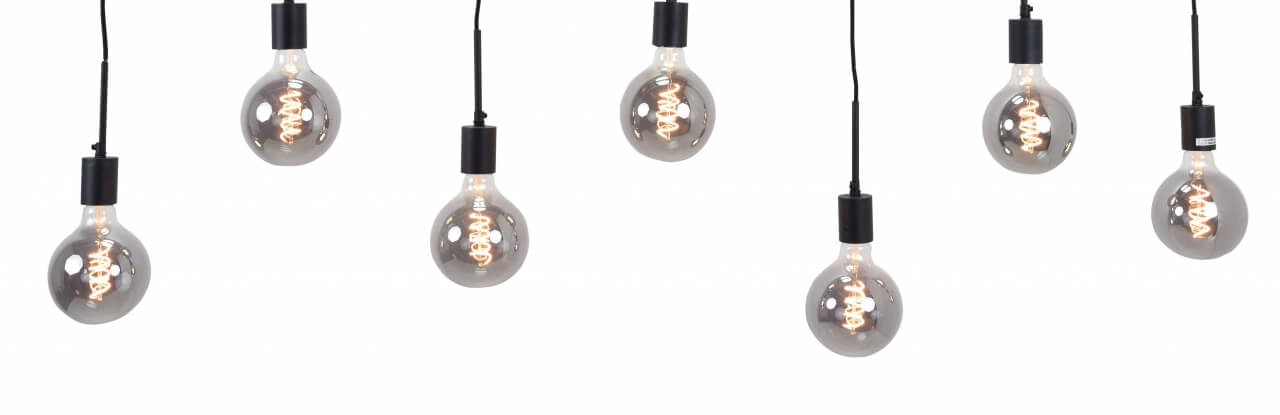 Lampe suspendue Bulby 7 lumières 160 cm Urban Interiors 8719325467369