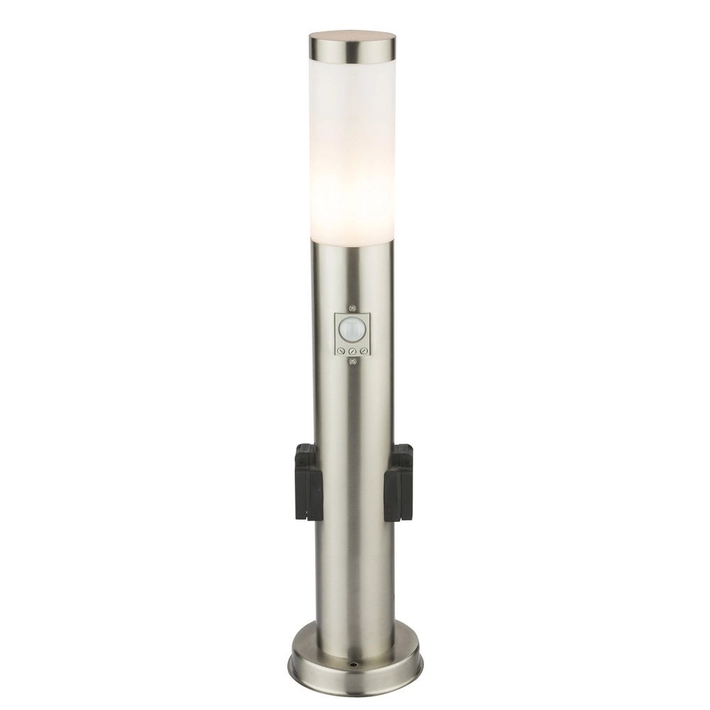 Lampe de jardin Boston I Acier inoxydable avec douille