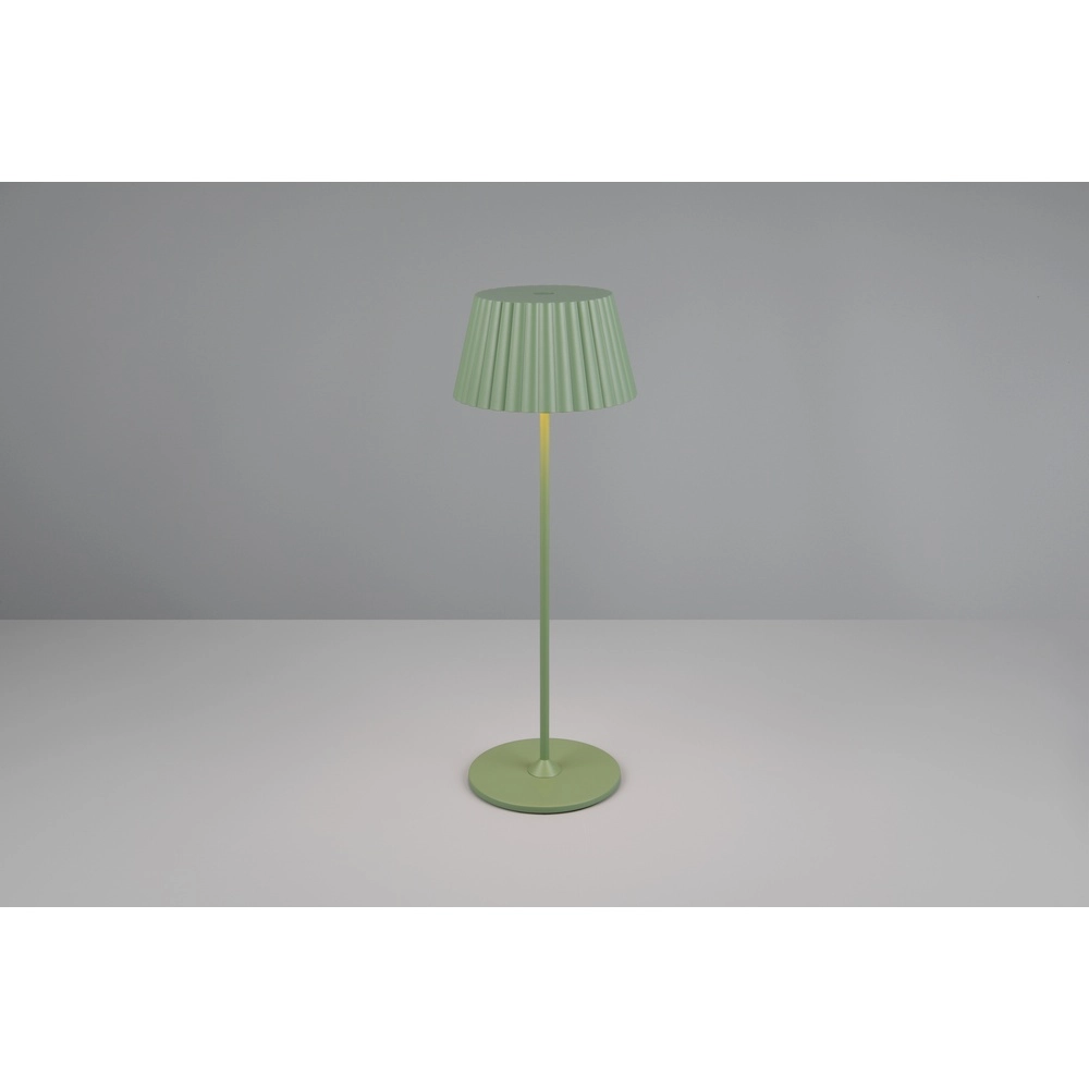 Lampe de table Suarez Vert pistache Trio 4017807601725