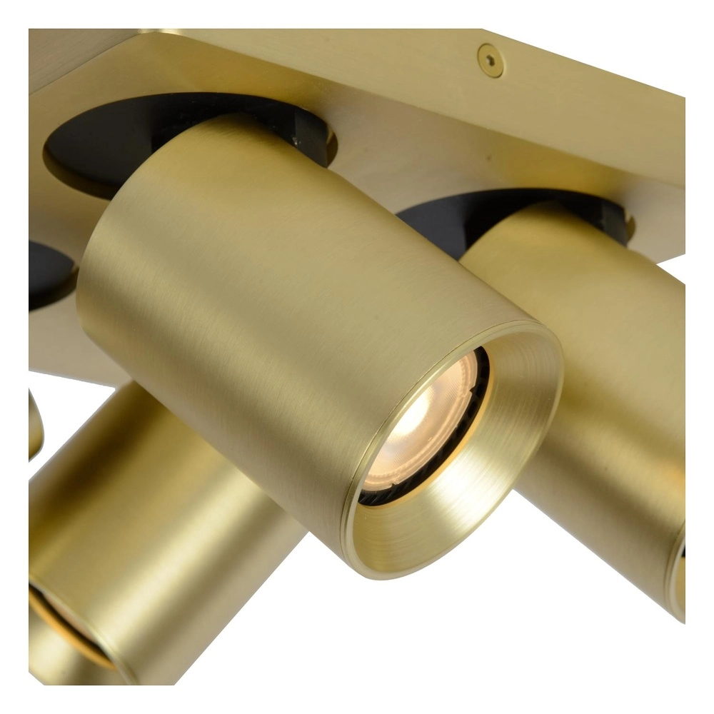Projecteur de plafond Nigel Or 4 lumières Lucide 5411212093011