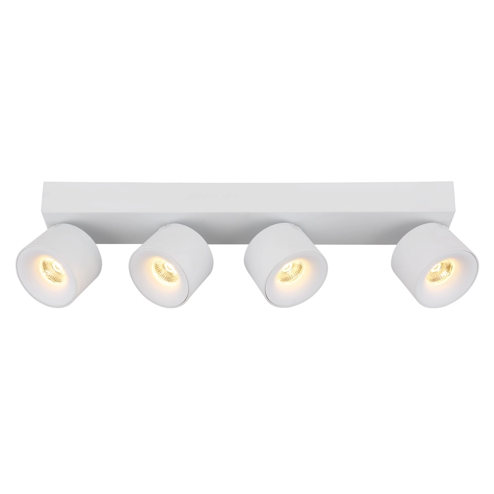 Lampe de plafond élégante Rae Blanc à 4 lumières Globo 9007371447657