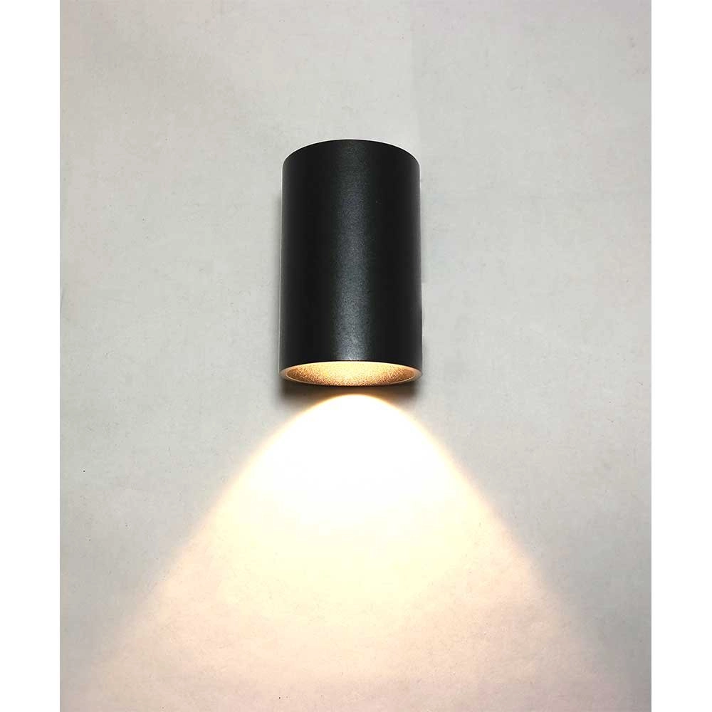 Spot à paroi simple Brody 7 cm - noir Artdelight 8719831730131