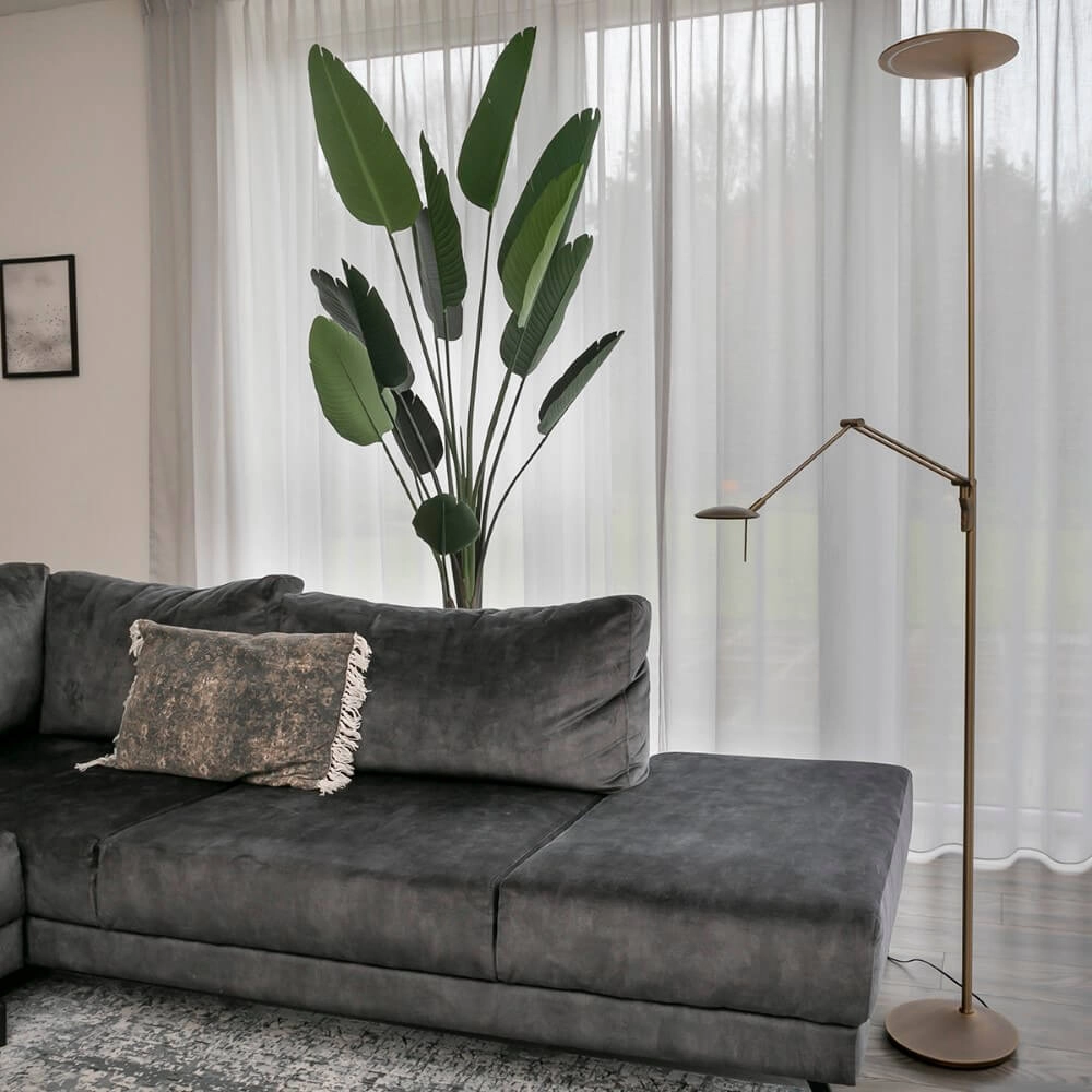 Lampe de lecture Zodiac LED laiton Steinhauer 8712746127263