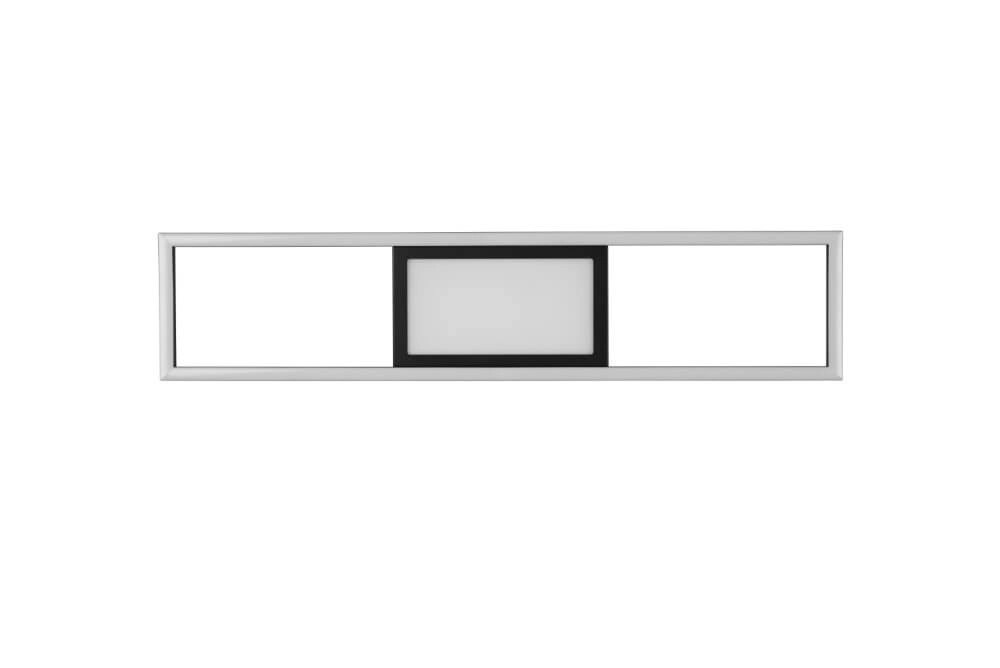Plafonnier LED noir Rigido Trio 4017807538816