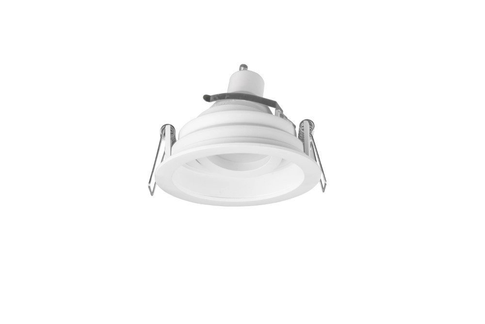 Projecteur orientable Kenai GU10 rond blanc Trio 4017807455915