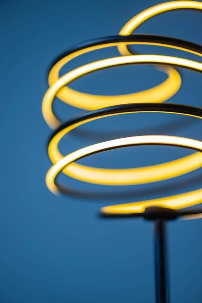 Lampadaire design Slinger noir ETH 8720195308775