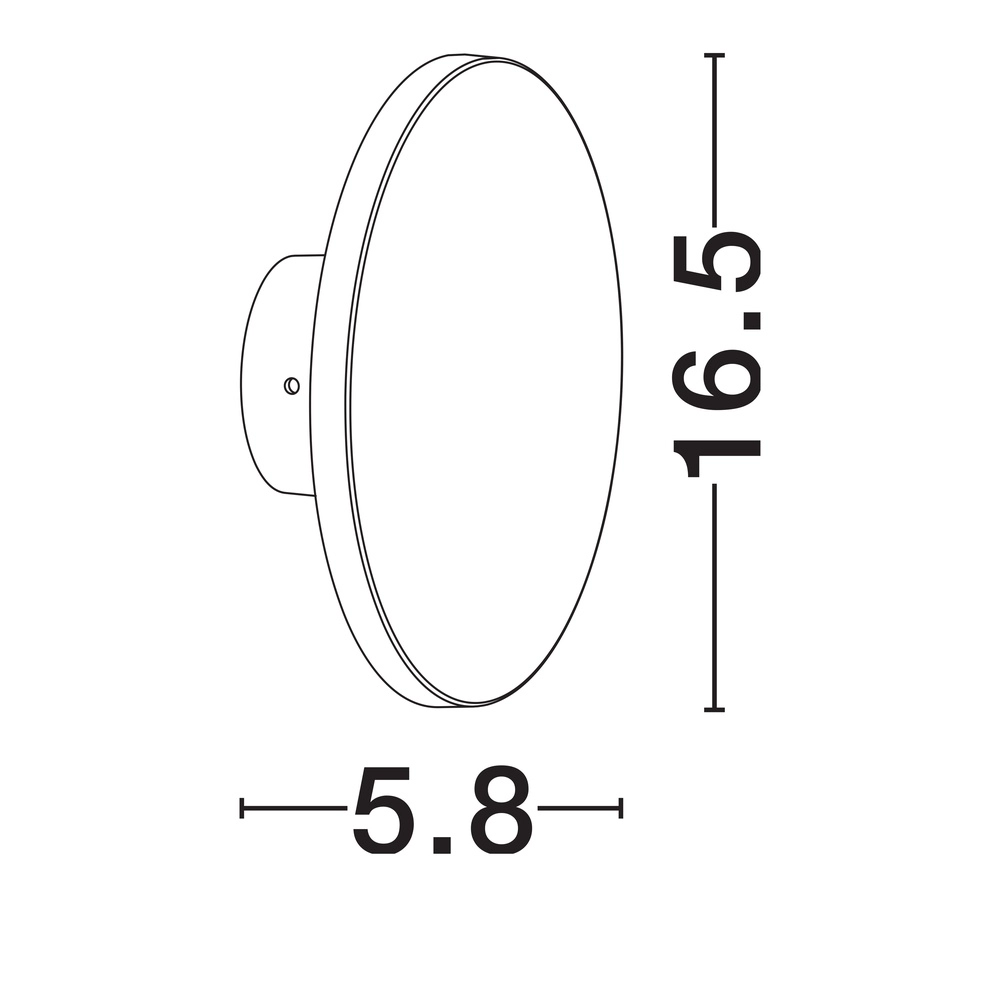 Applique murale blanche Tower concevoir Lyora 5212017453716