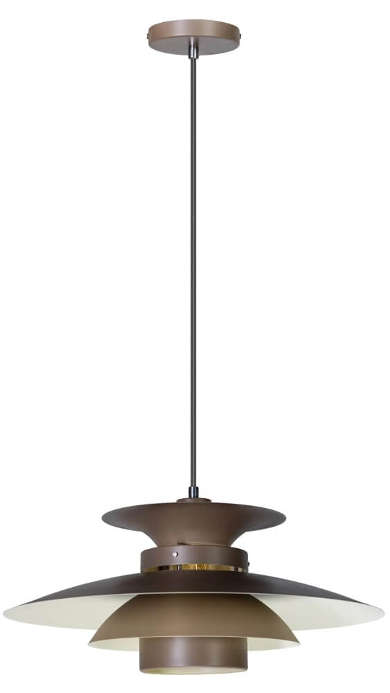 Lampe suspendue cool Potenza 50 cm taupe