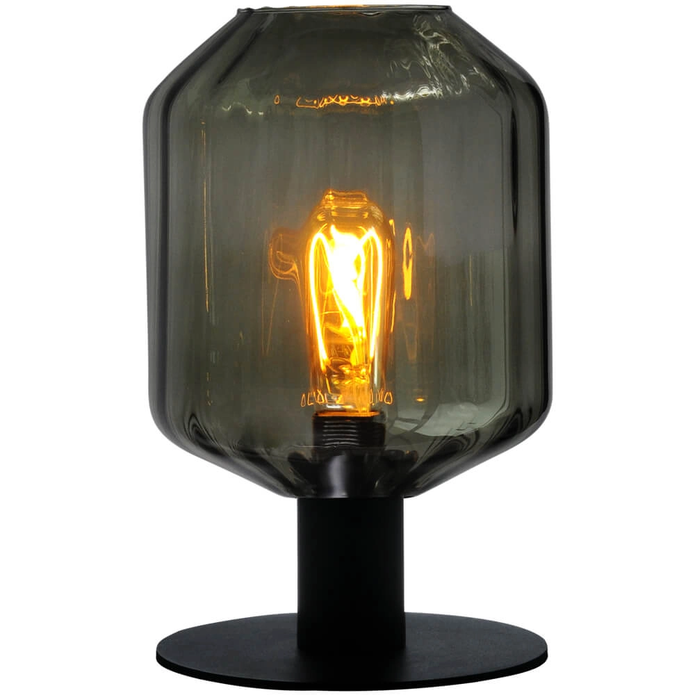 Lampe de table Porto avec verre vert Jagger Lampe de table Porto avec verre vert Jagger