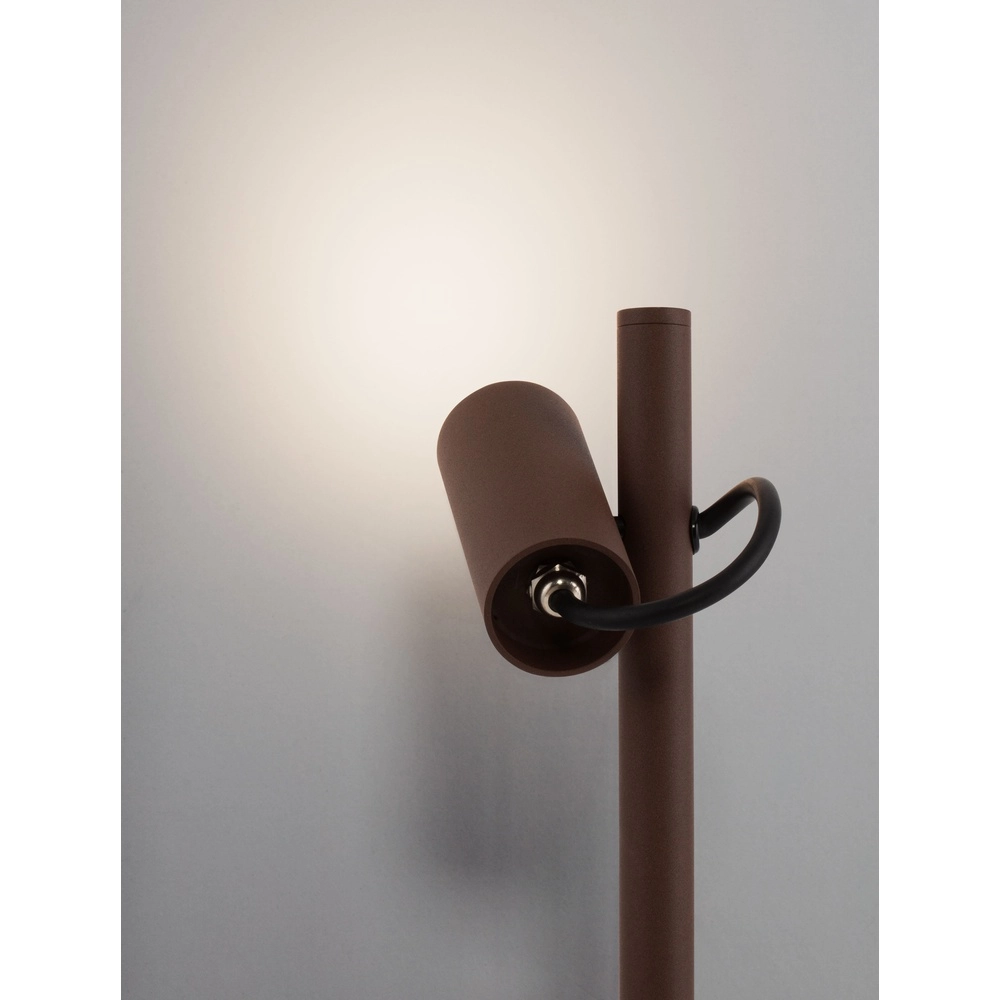 Lampe de jardin Darma Cheville brun rouille Lyora 5212017472526