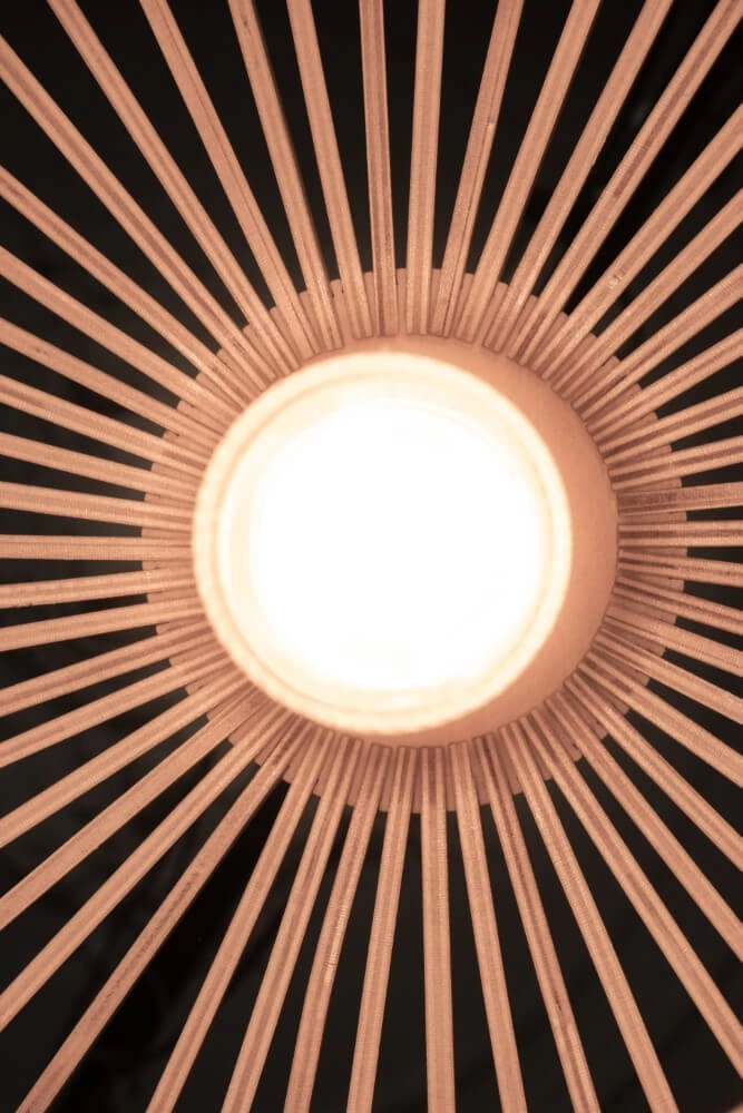 Plafonnier en bois Tess Ø 30 cm ETH 8720195305385