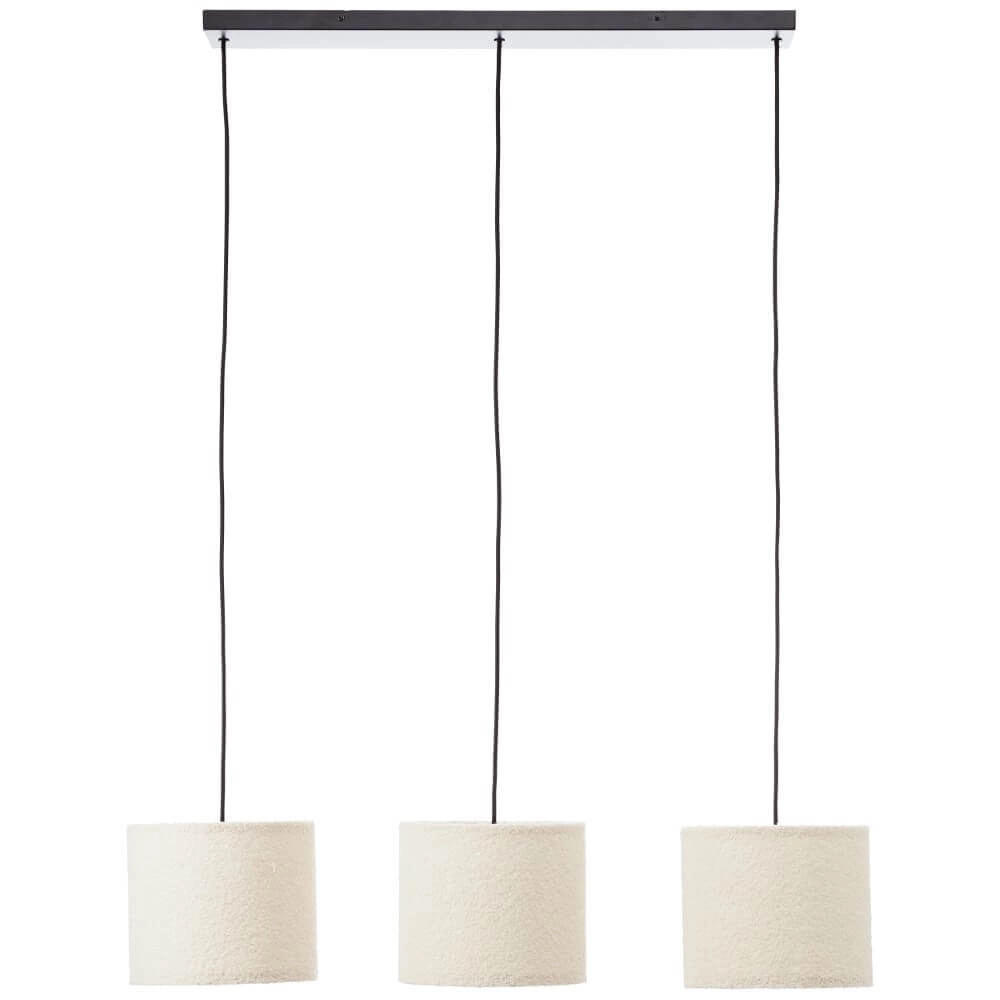 Lampe à suspension crème Teddy Ø45cm Brilliant 4004353447273