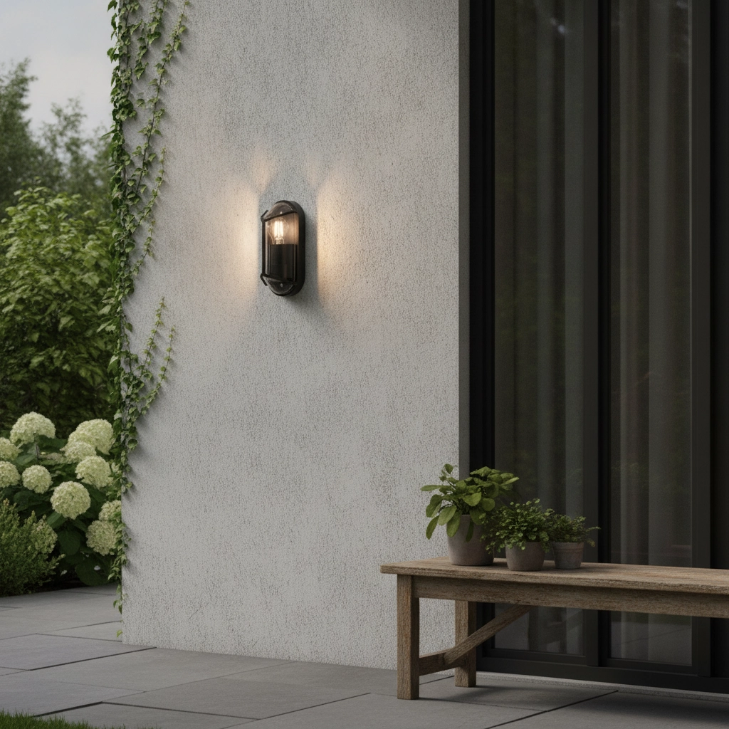 Applique murale Amel Anthracite classique