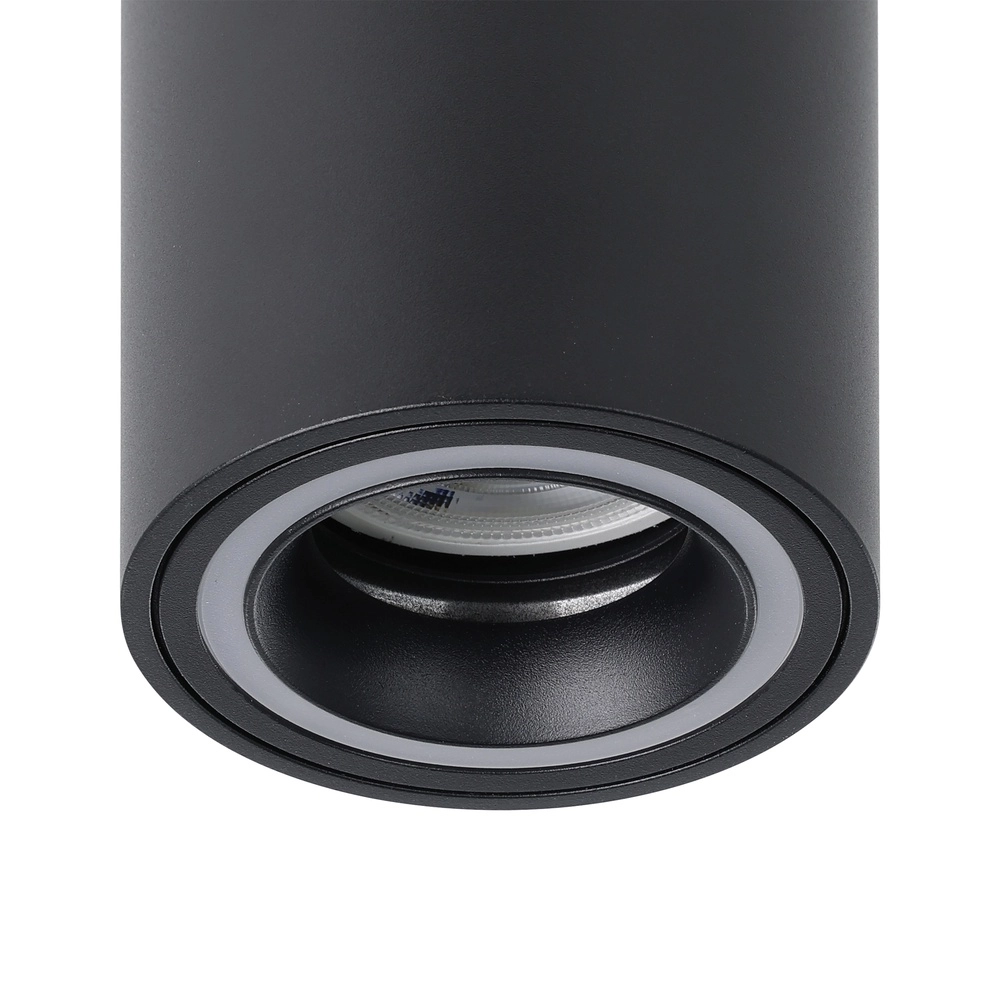 Spot Zigbee monté en surface Carosso-Z Noir Eglo 9008606312900