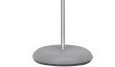 Lampadaire Spari Led 180 cm gris métallisé avec blanc Brilliant 4004353254659