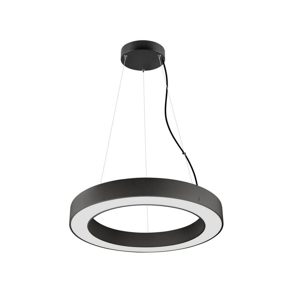 Suspension noire Medo Ring 60 Ø 60cm SLV 4024163298087