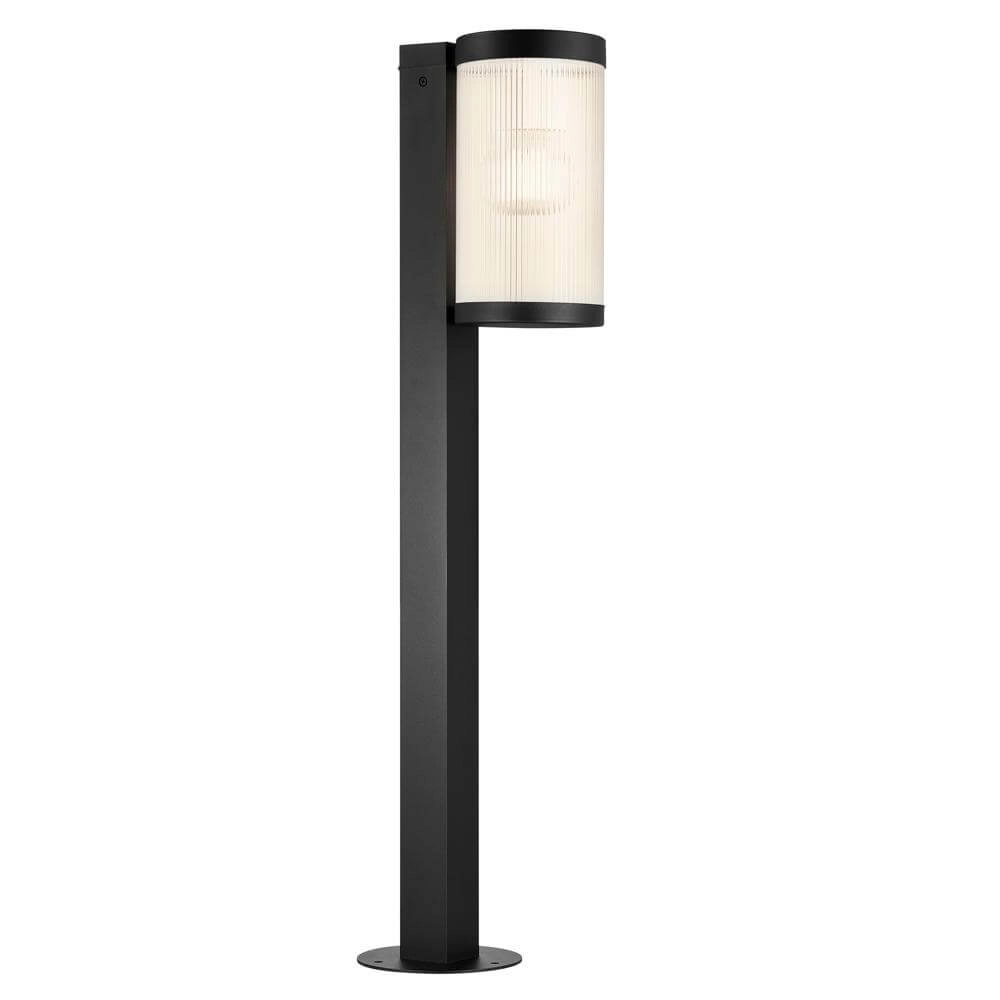 Lampe de jardin en verre Coupar noir