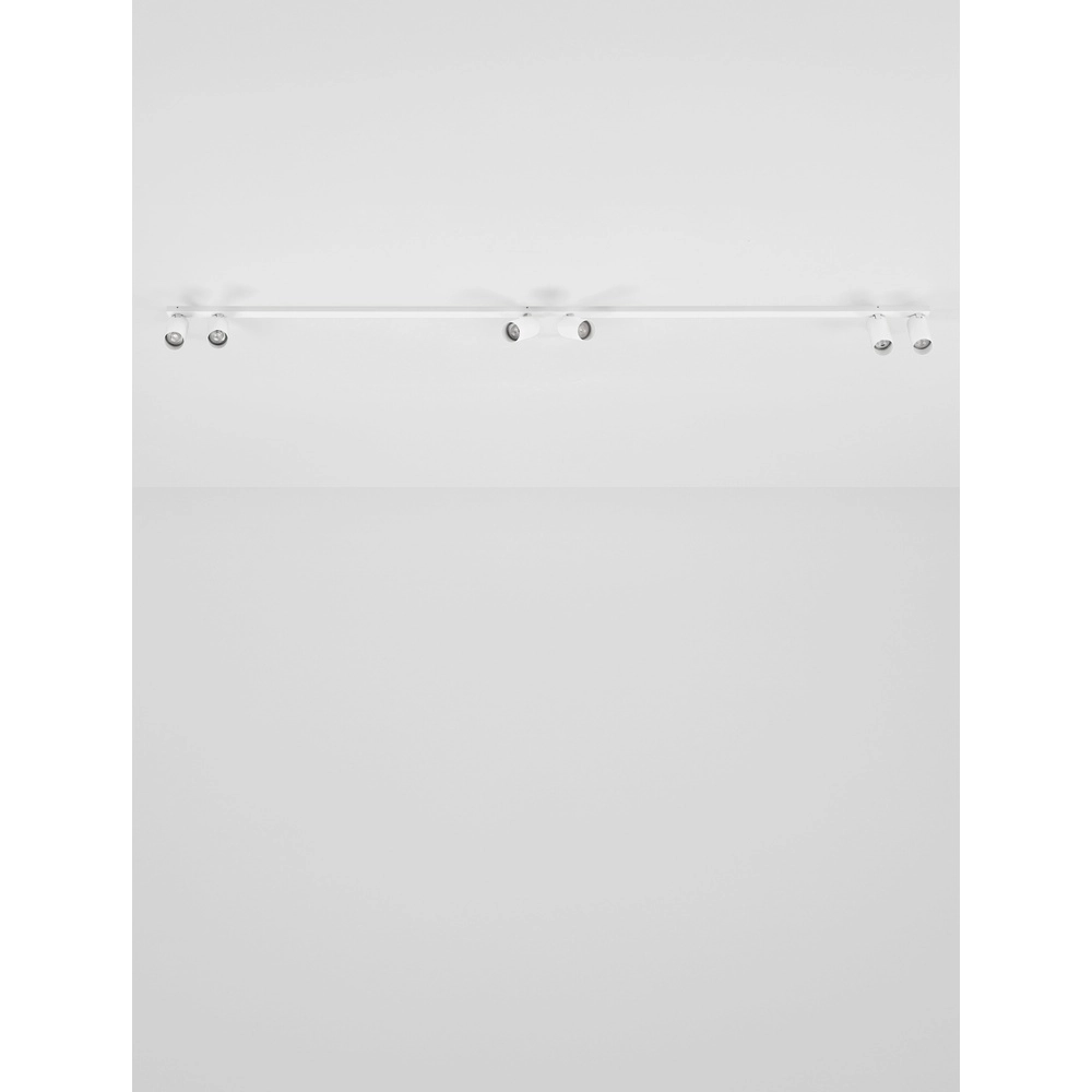 Plafonnier 6 lumières Oso blanc Lyora 5212017465115