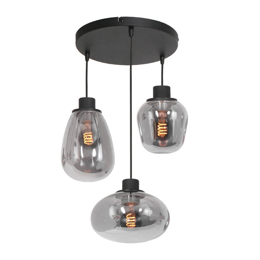 Lampe suspendue Vide Reflexion avec du verre Steinhauer 8712746135596