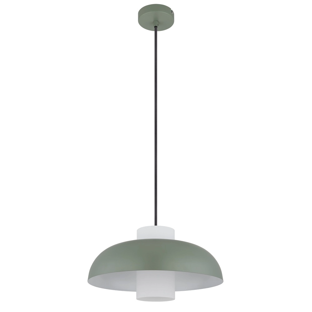 Lampe pendante moderne Lowe vert Ø 38cm Globo 9007371515165