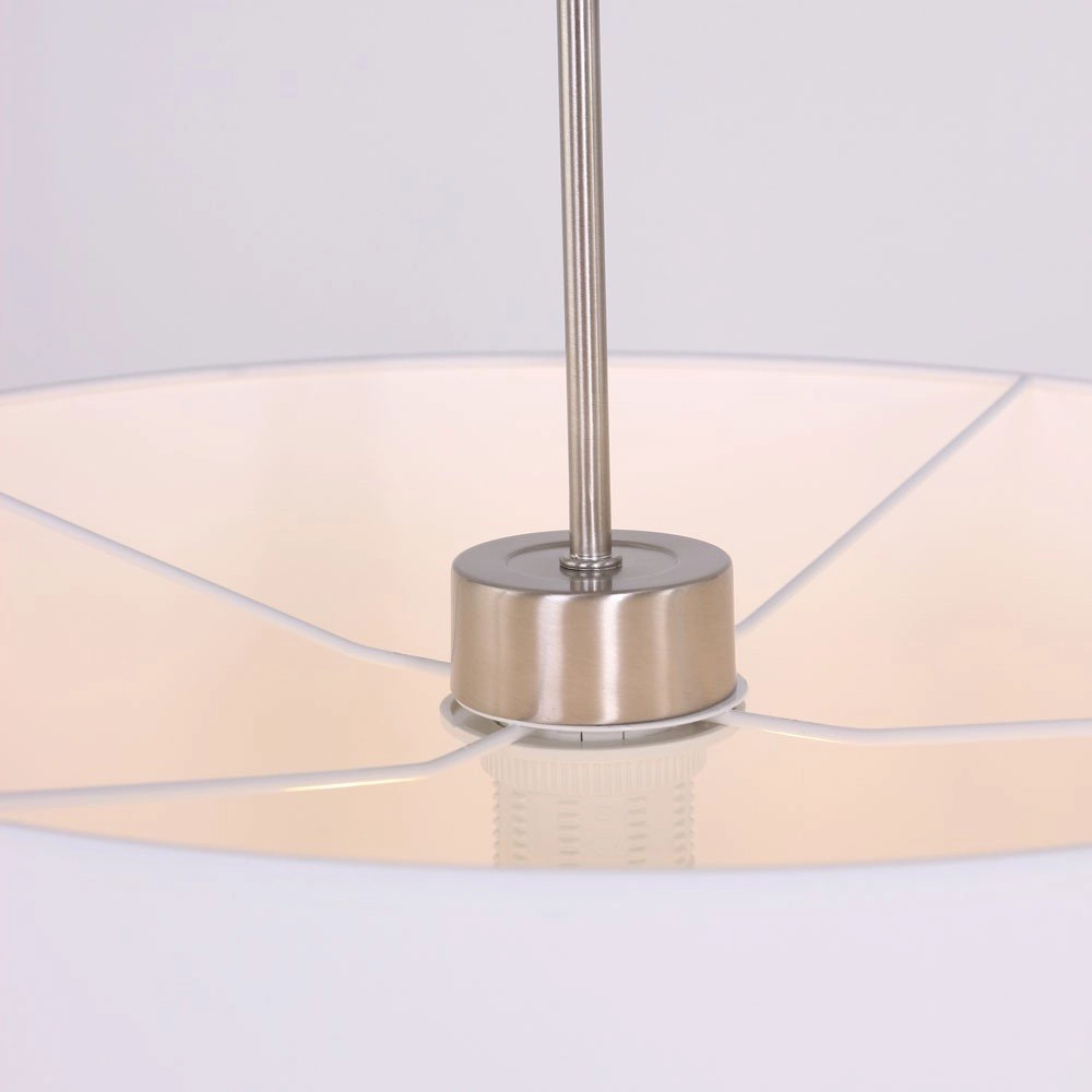 Lampe à suspension Gramineus avec capuche blanche Steinhauer 8712746088731