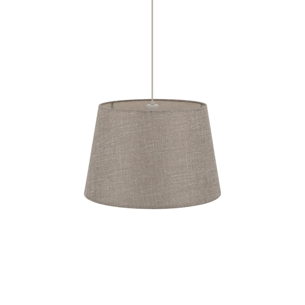 Lampe suspendue Tutoia brun sable Ø 46cm Lyora 5903139116824