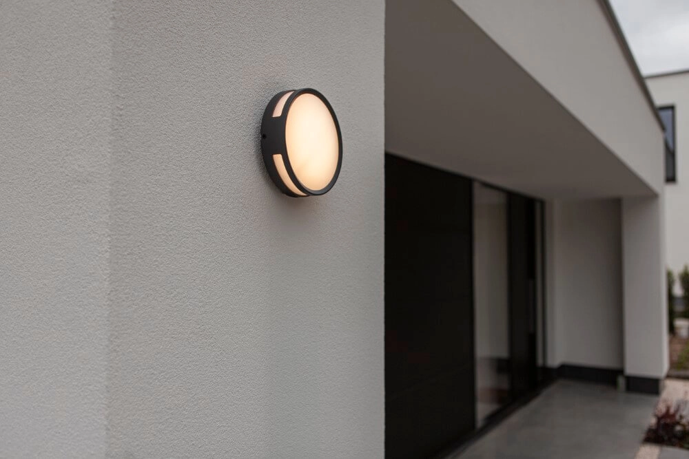 Applique ronde Rola panneau LED anthracite Lutec 6939412049960