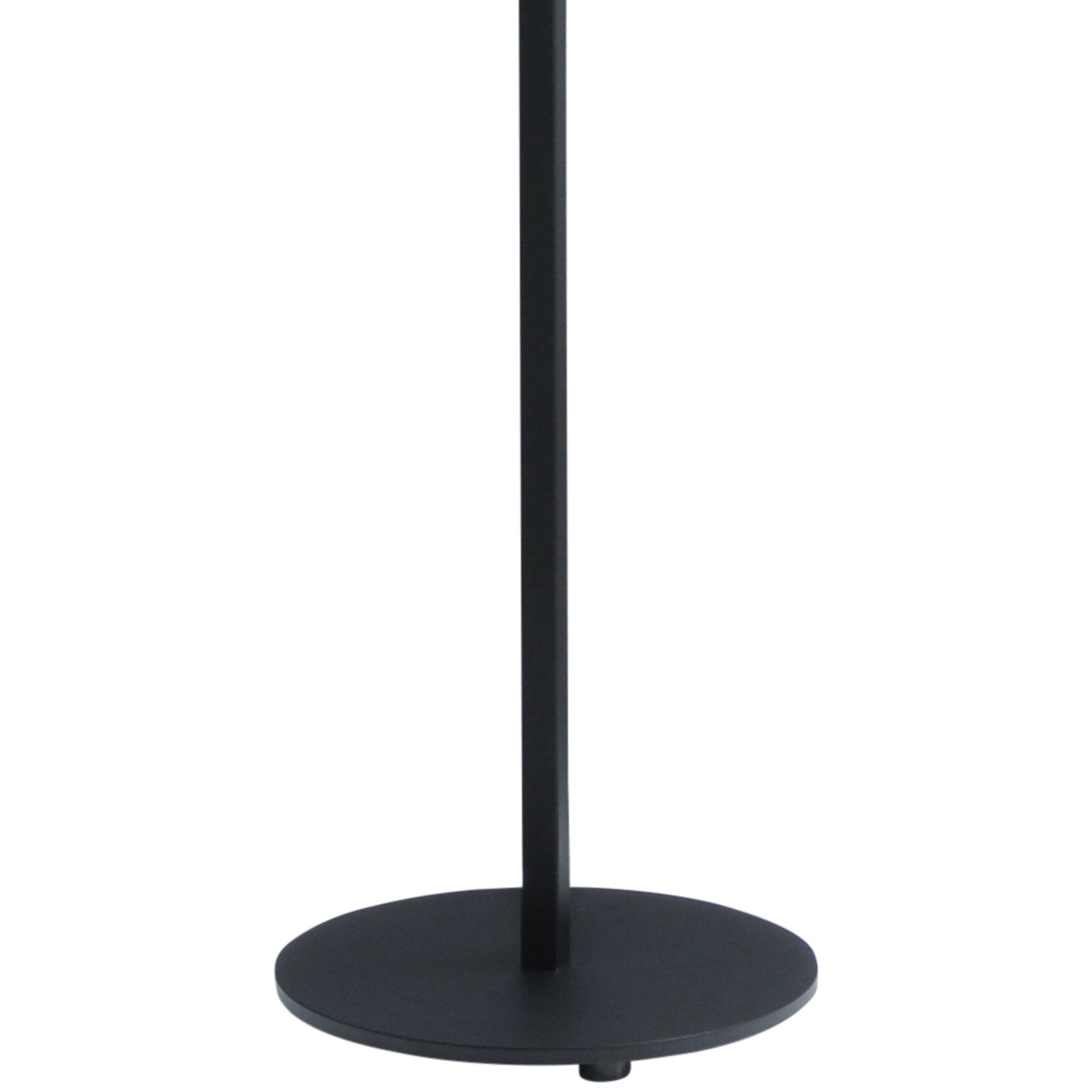 Lampadaire noir Tube 130cm avec raccord doré Masterlight 8718121188669