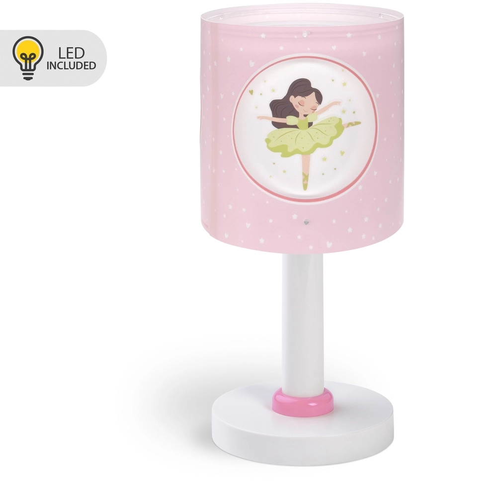 Lampe de table Princess Dance Lueur rose dans le noir Dalber 8420406609119