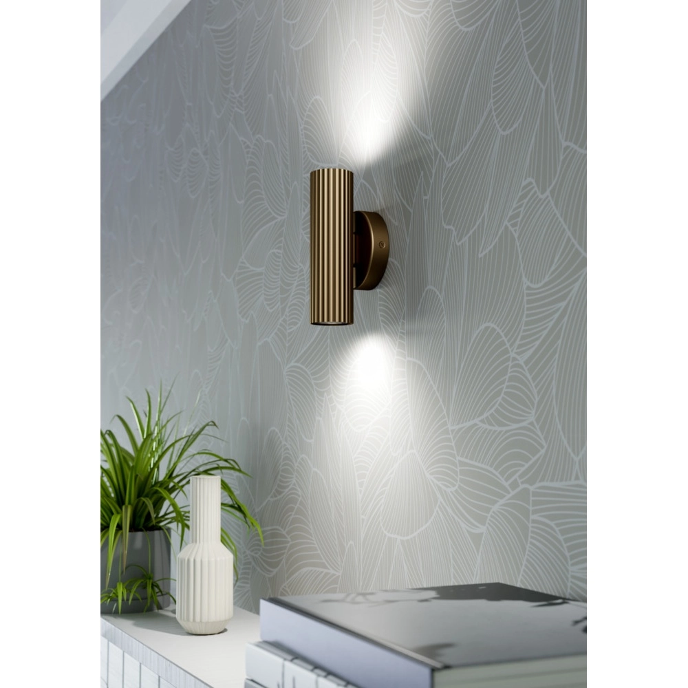Spot monté en surface Portillo Haut et Bas Bronze Eglo 9008606360574