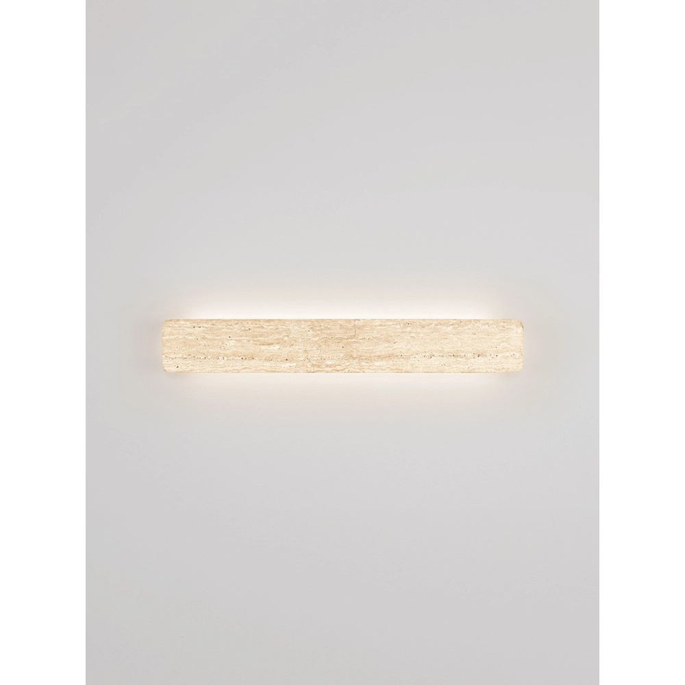 Lampe murale élégante Alyssa brun sable Lyora 5212017495860