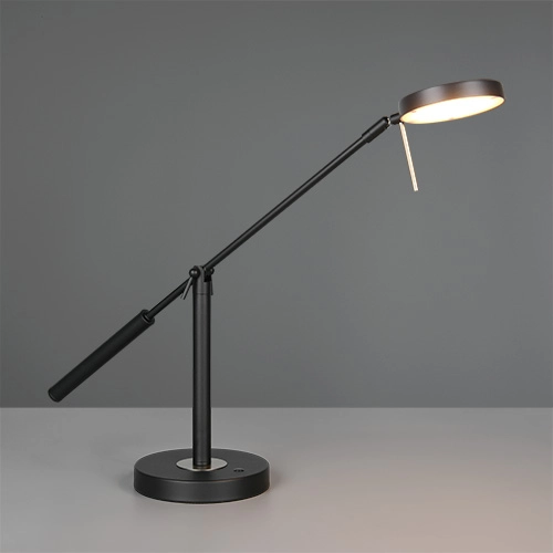 Lampe de bureau Monza Noir Trio 4017807693256