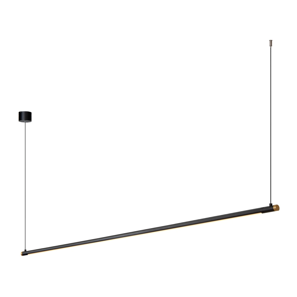 Lampe suspendue élégante Marnik noir 200cm Premium by Lucide 5411212421227