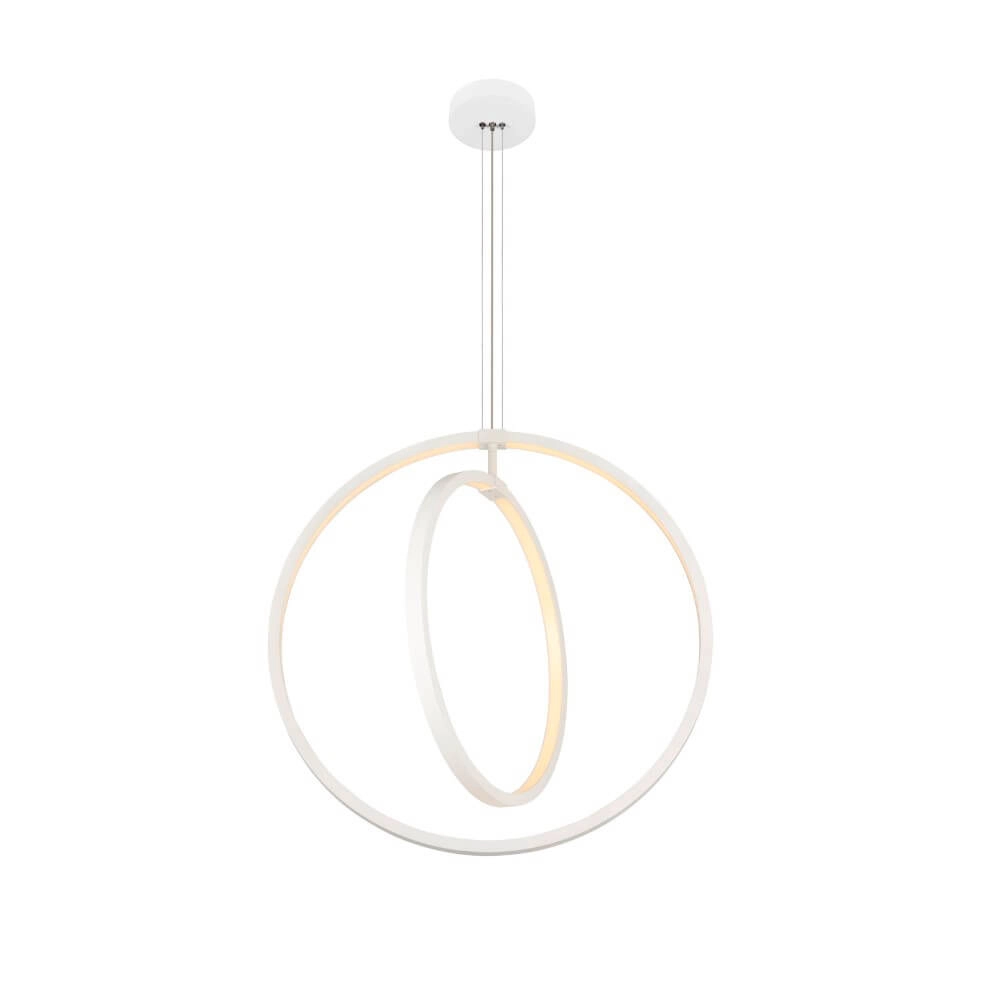 Lampe suspendue de bureau One Vertical LED - blanc