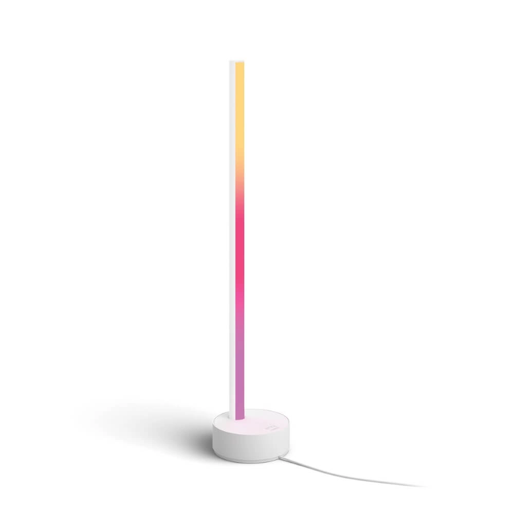 Lampe de table Rétroéclairage Hue Gradient - 12W - White and Color 55 cm blanc Philips 8718696176238